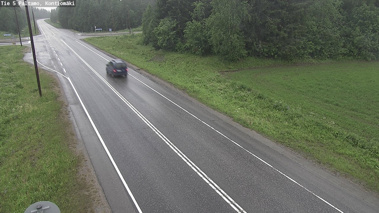 Kelikamerat Kuva Tie 5 Paltamo, Kontiomäki, Paltamo, Kainuu
