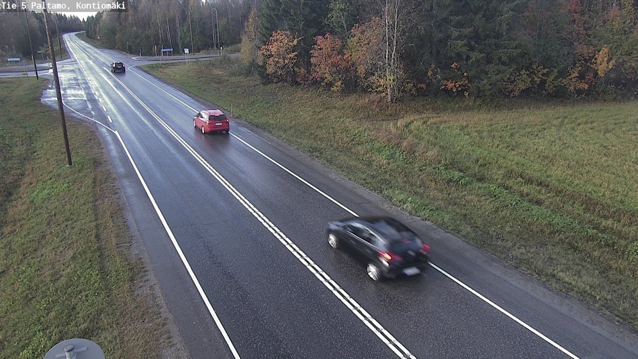 Weather Camera Image Road 5 Paltamo, Kontiomäki, Paltamo, Kainuu