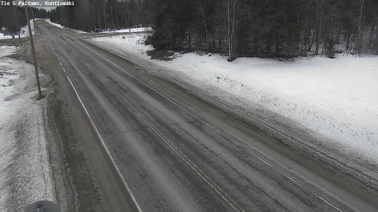 Kelikamerat Kuva Tie 5 Paltamo, Kontiomäki, Paltamo, Kainuu