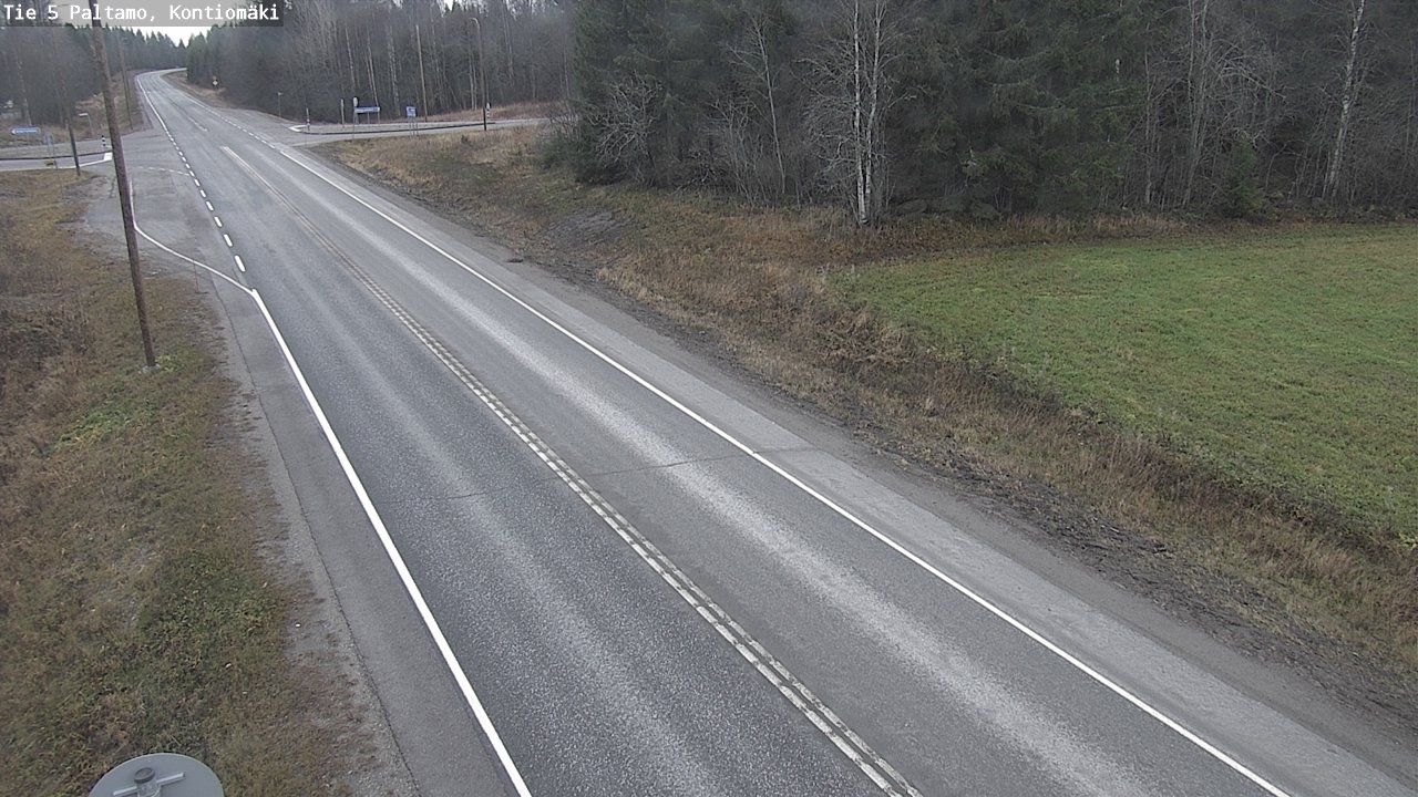 Kelikamerat Kuva Tie 5 Paltamo, Kontiomäki, Paltamo, Kainuu