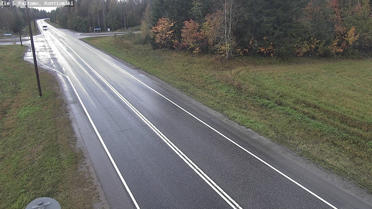 Weather Camera Image Road 5 Paltamo, Kontiomäki, Paltamo, Kainuu