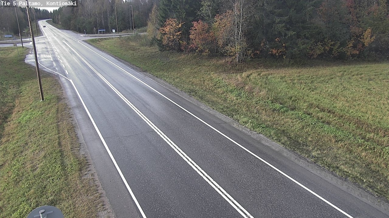 Weather Camera Image Road 5 Paltamo, Kontiomäki, Paltamo, Kainuu