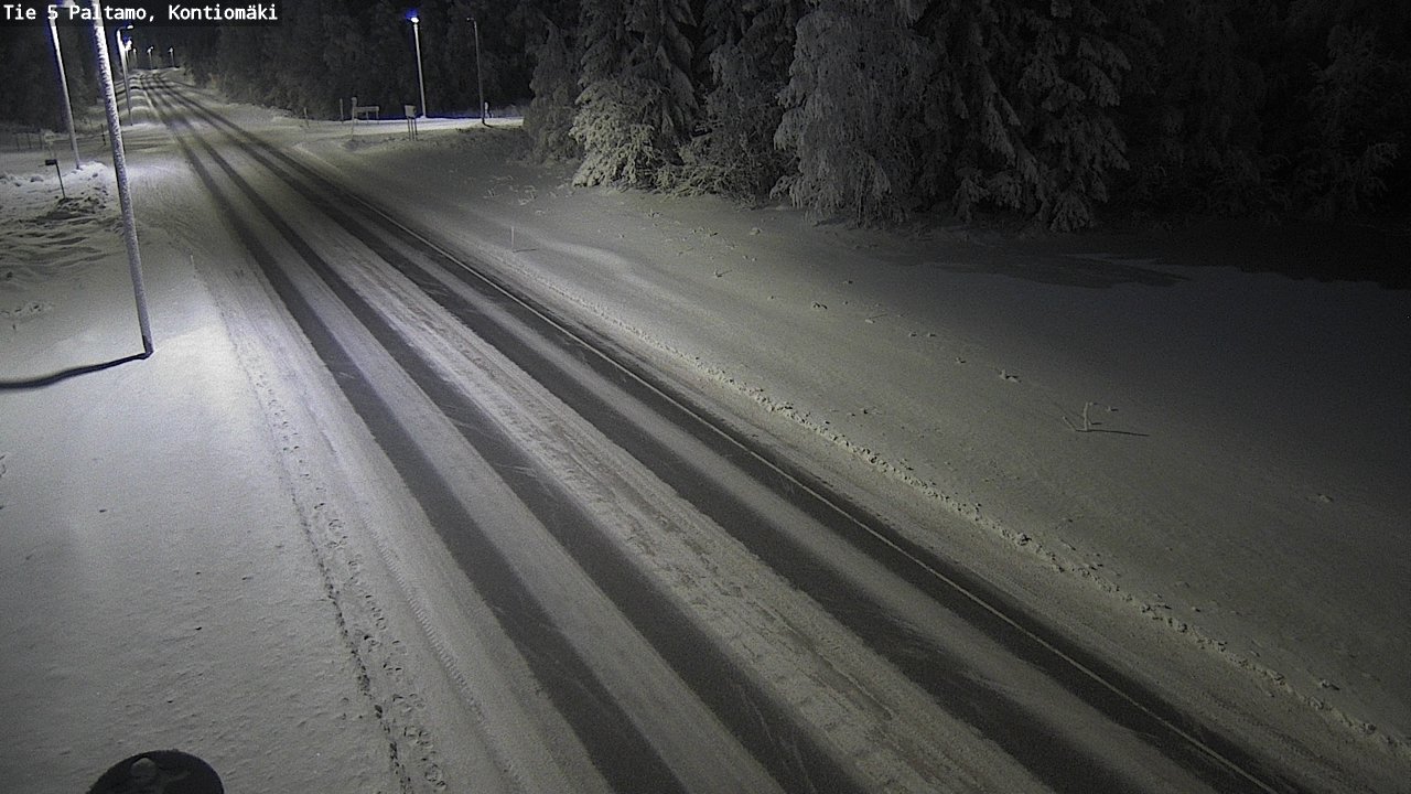 Weather Camera Image Väg 5 Paltamo, Kontiomäki, Paltamo, Kainuu