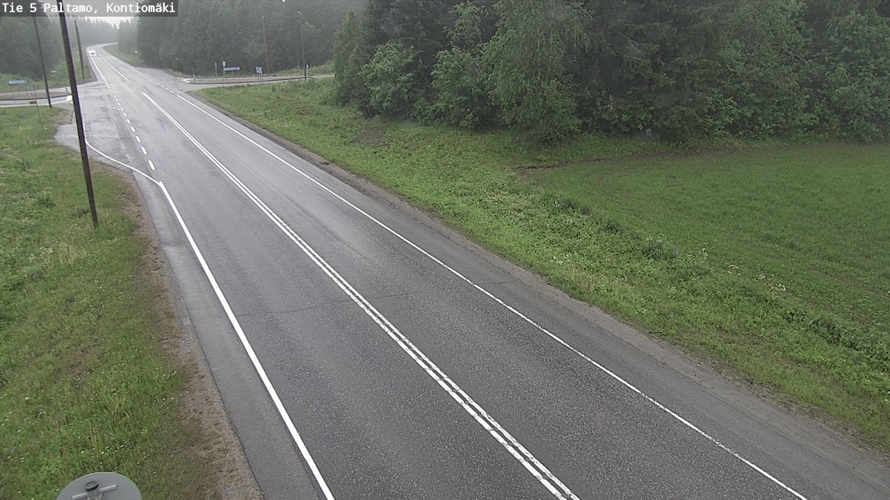 Kelikamerat Kuva Tie 5 Paltamo, Kontiomäki, Paltamo, Kainuu