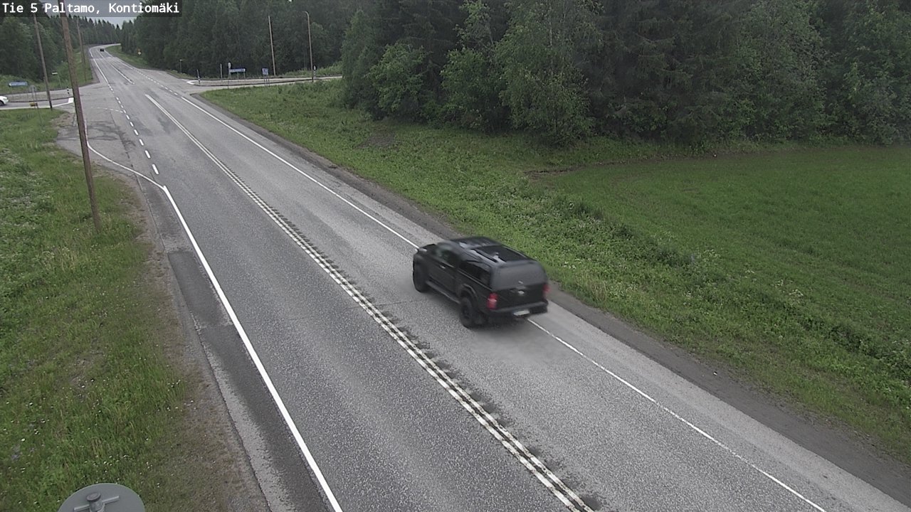 Weather Camera Image Road 5 Paltamo, Kontiomäki, Paltamo, Kainuu