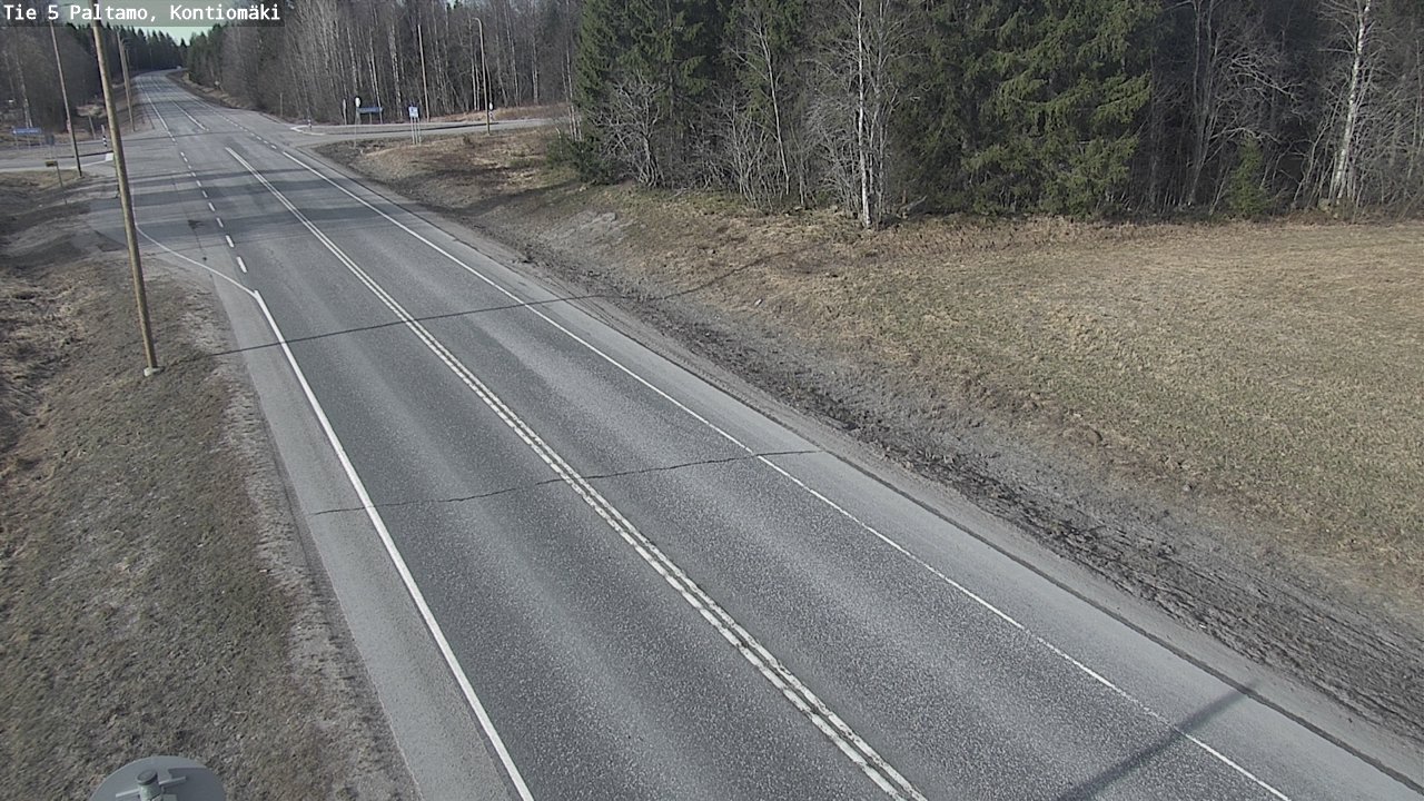 Kelikamerat Kuva Tie 5 Paltamo, Kontiomäki, Paltamo, Kainuu