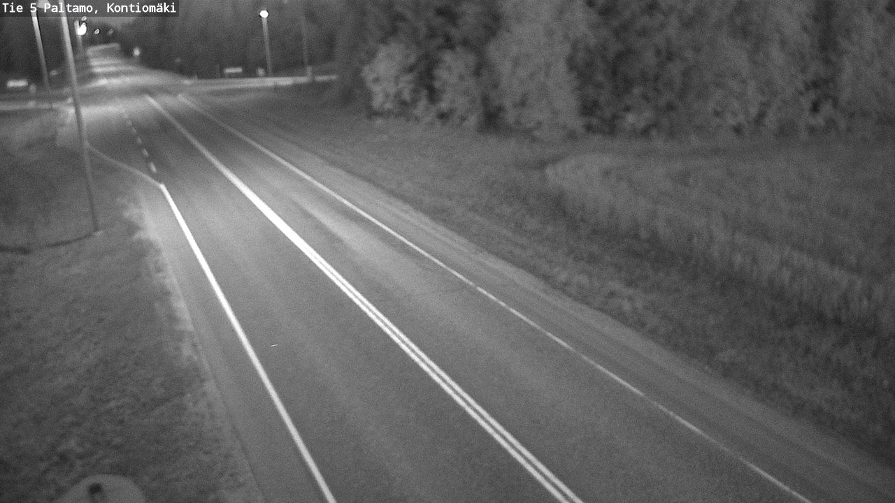 Weather Camera Image Väg 5 Paltamo, Kontiomäki, Paltamo, Kainuu