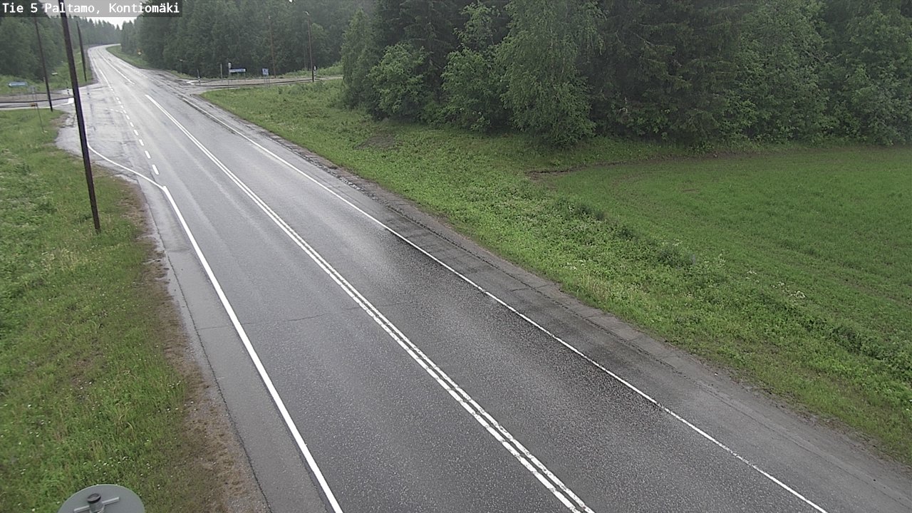 Kelikamerat Kuva Tie 5 Paltamo, Kontiomäki, Paltamo, Kainuu