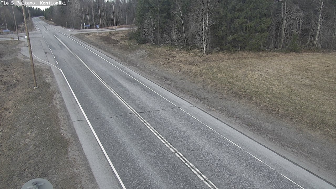 Kelikamerat Kuva Tie 5 Paltamo, Kontiomäki, Paltamo, Kainuu
