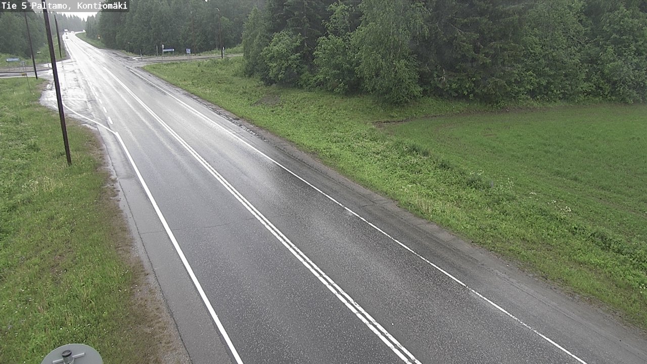 Kelikamerat Kuva Tie 5 Paltamo, Kontiomäki, Paltamo, Kainuu