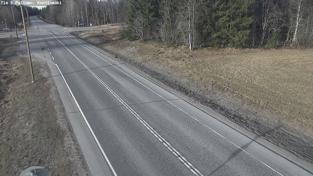 Kelikamerat Kuva Tie 5 Paltamo, Kontiomäki, Paltamo, Kainuu