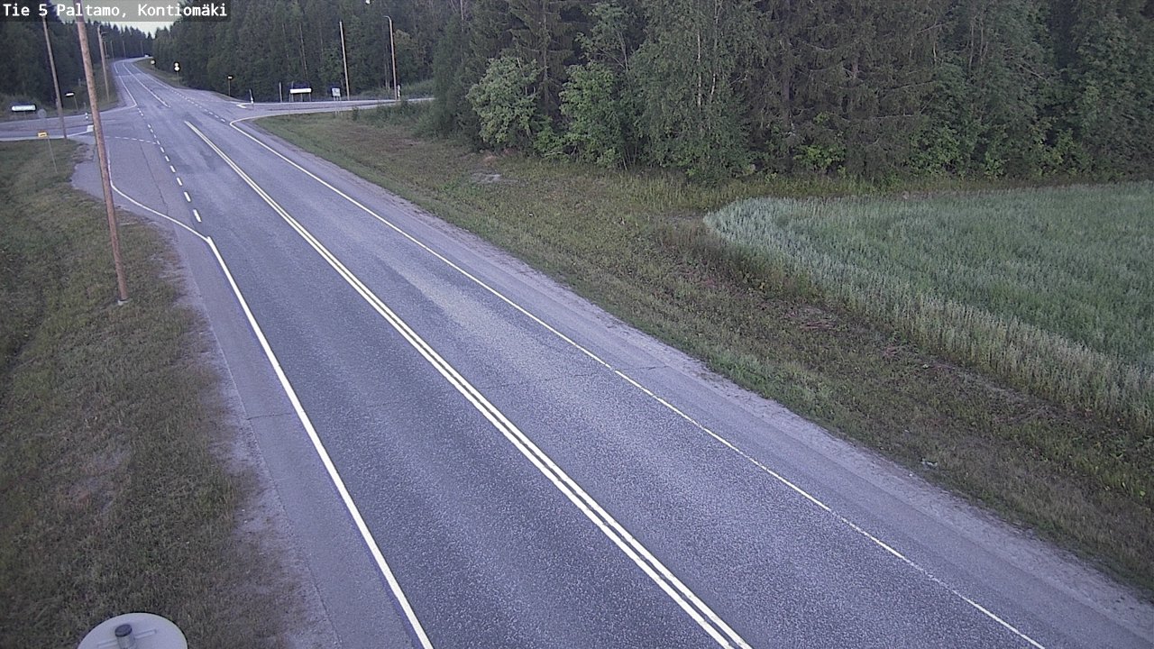 Kelikamerat Kuva Tie 5 Paltamo, Kontiomäki, Paltamo, Kainuu