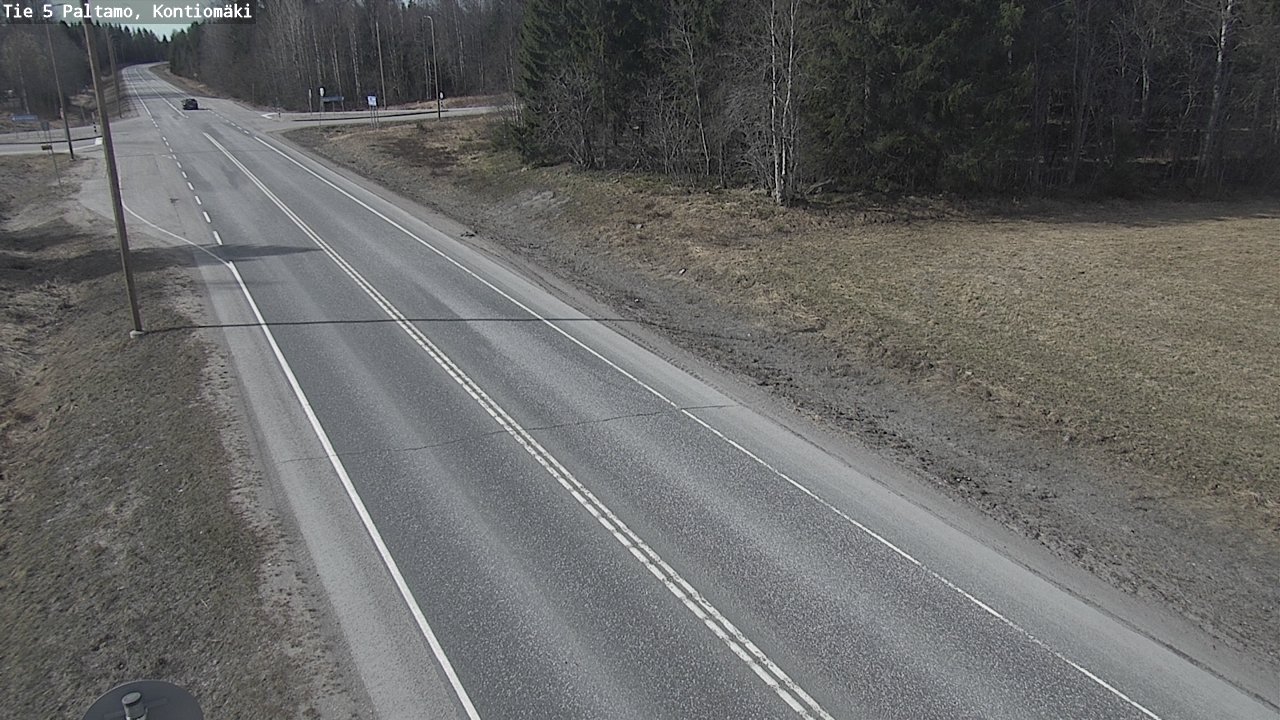Kelikamerat Kuva Tie 5 Paltamo, Kontiomäki, Paltamo, Kainuu