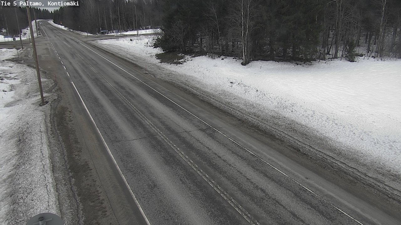 Kelikamerat Kuva Tie 5 Paltamo, Kontiomäki, Paltamo, Kainuu