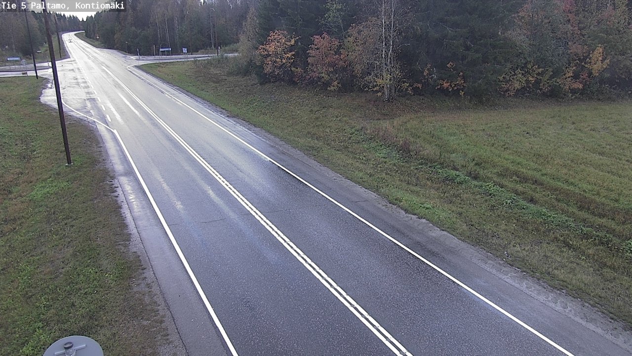 Weather Camera Image Road 5 Paltamo, Kontiomäki, Paltamo, Kainuu