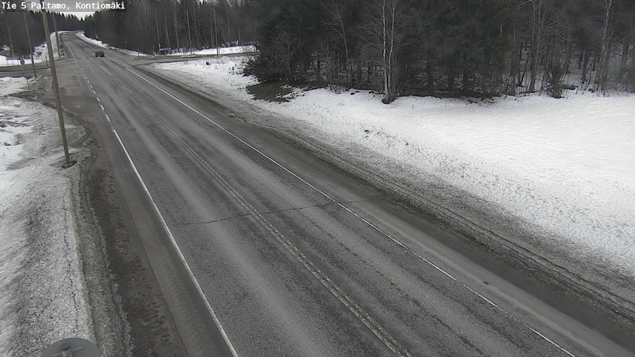 Kelikamerat Kuva Tie 5 Paltamo, Kontiomäki, Paltamo, Kainuu