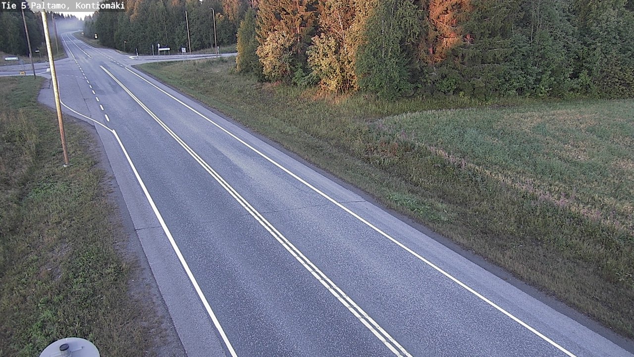 Kelikamerat Kuva Tie 5 Paltamo, Kontiomäki, Paltamo, Kainuu