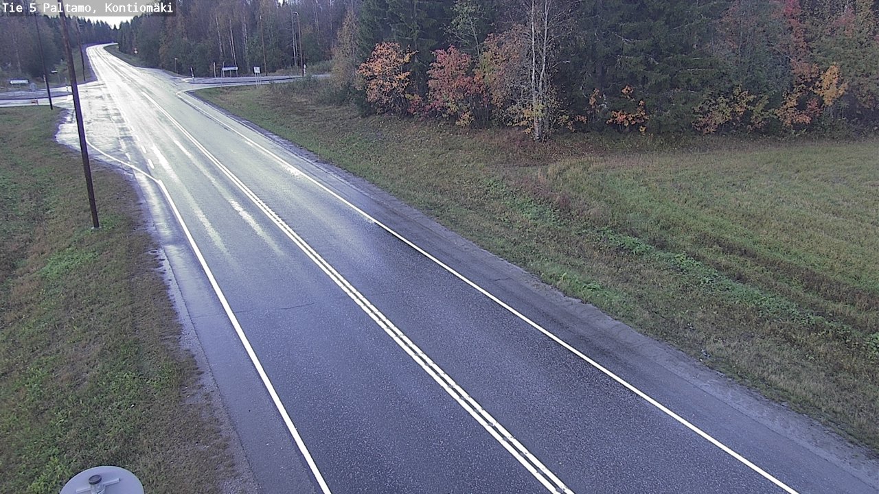 Weather Camera Image Road 5 Paltamo, Kontiomäki, Paltamo, Kainuu