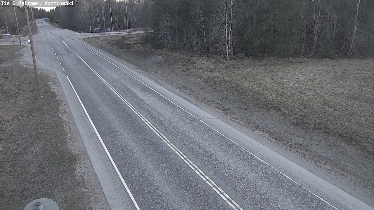 Kelikamerat Kuva Tie 5 Paltamo, Kontiomäki, Paltamo, Kainuu
