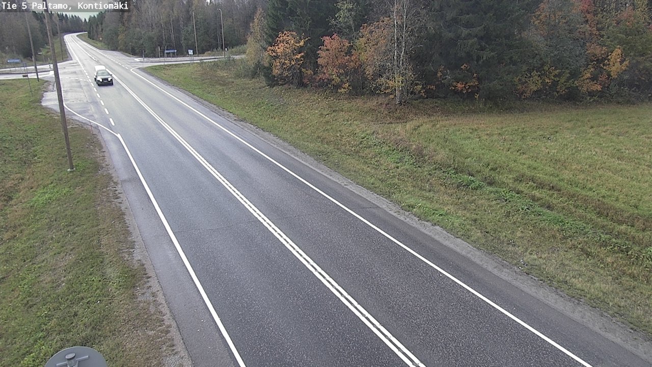 Weather Camera Image Road 5 Paltamo, Kontiomäki, Paltamo, Kainuu