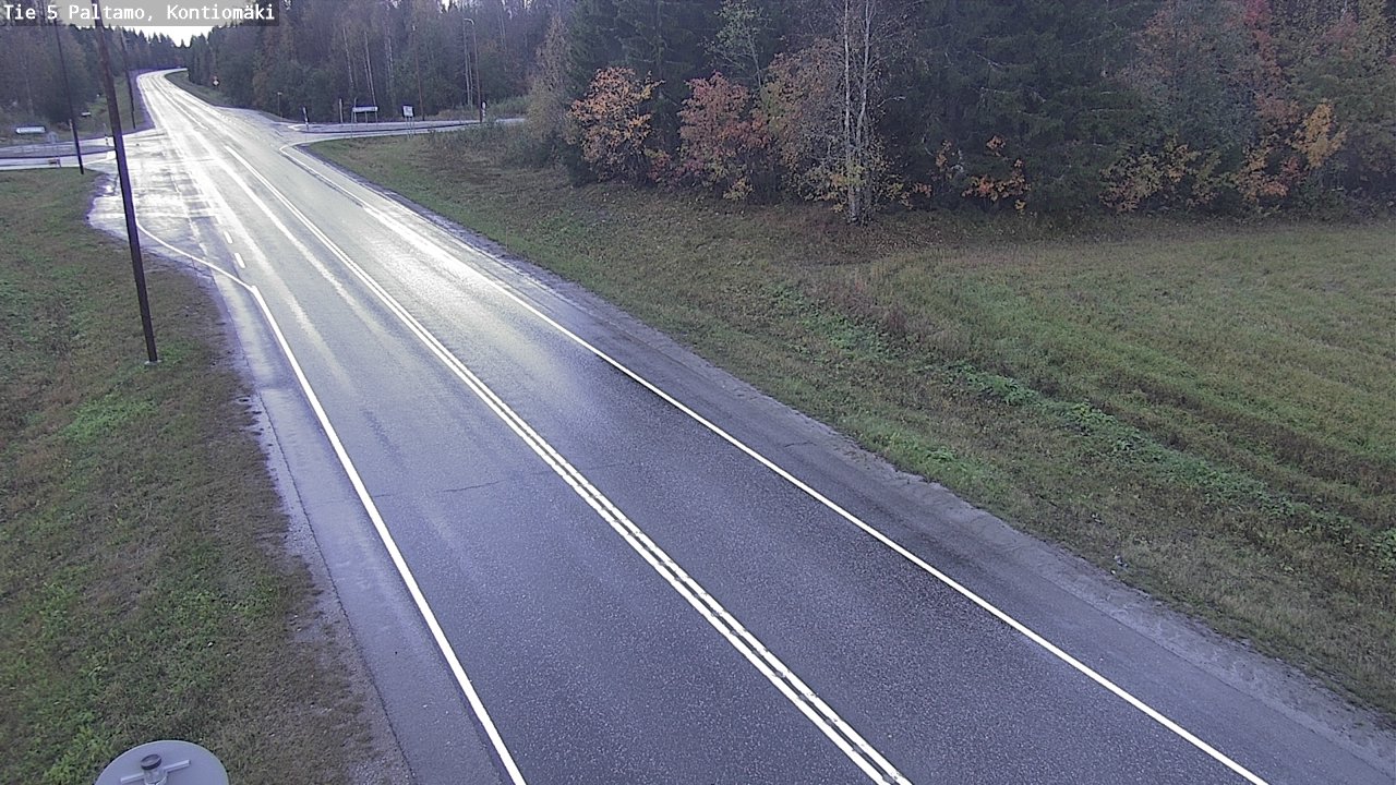 Weather Camera Image Road 5 Paltamo, Kontiomäki, Paltamo, Kainuu