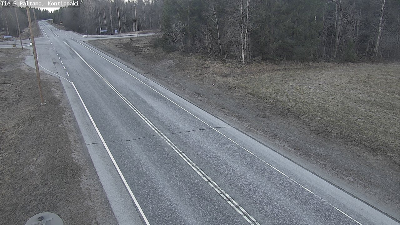 Kelikamerat Kuva Tie 5 Paltamo, Kontiomäki, Paltamo, Kainuu