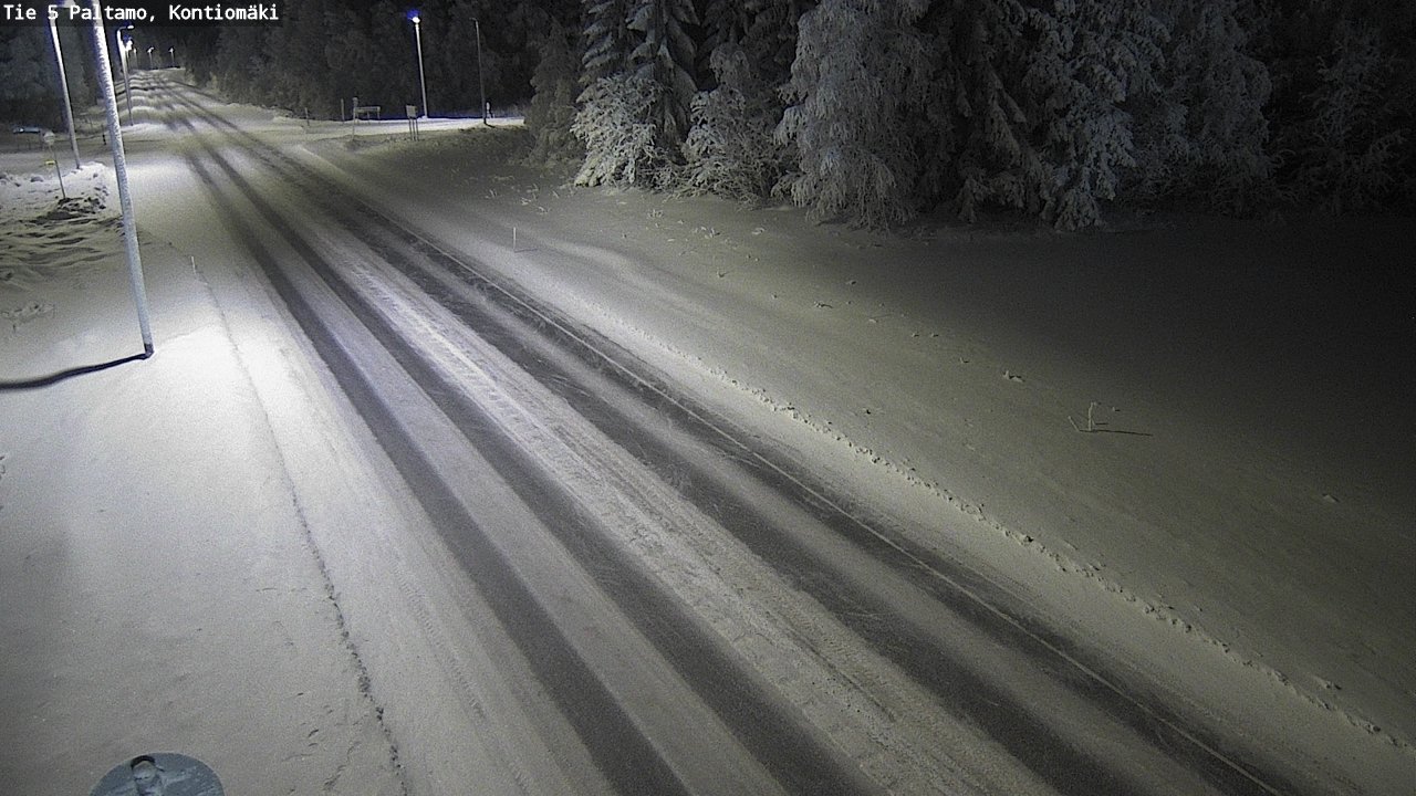 Kelikamerat Kuva Tie 5 Paltamo, Kontiomäki, Paltamo, Kainuu
