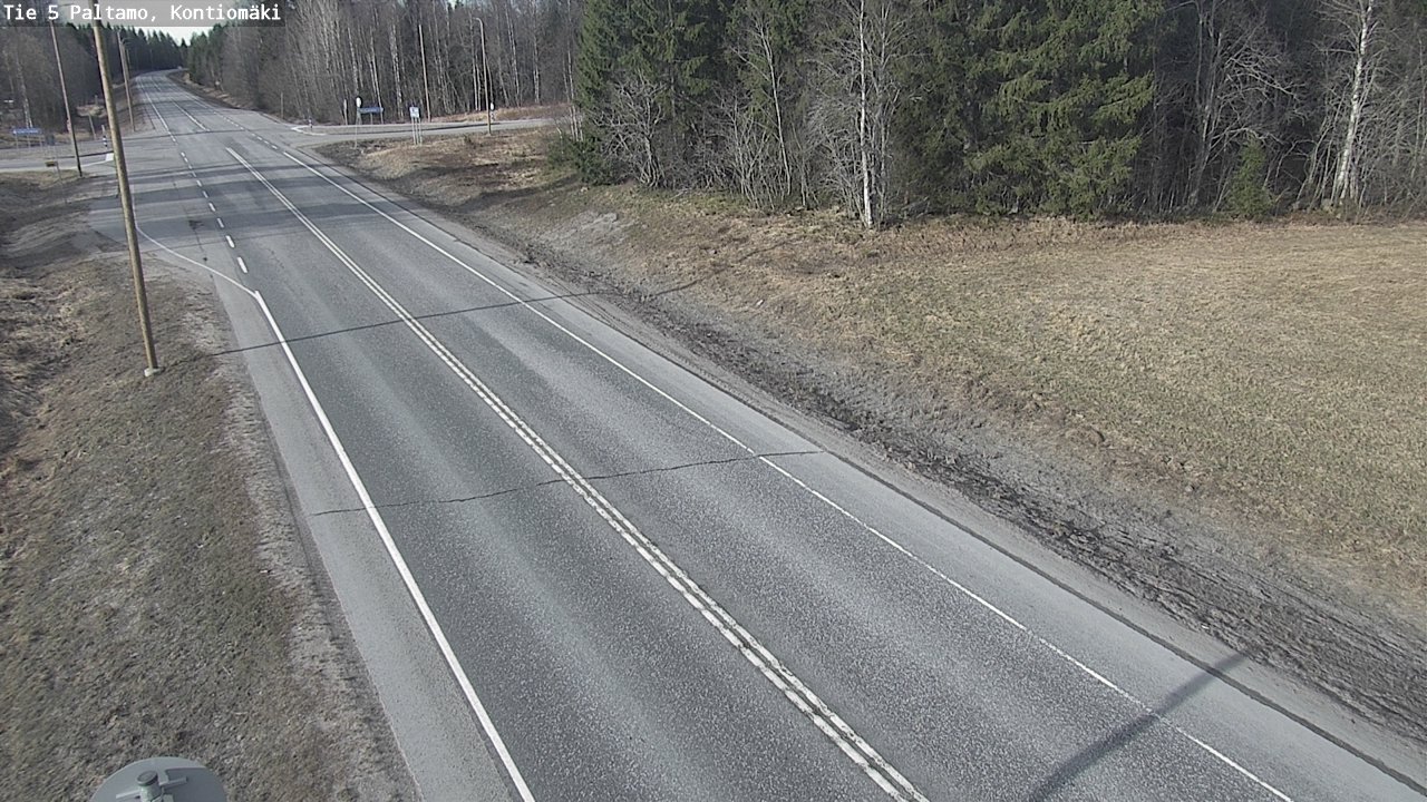 Kelikamerat Kuva Tie 5 Paltamo, Kontiomäki, Paltamo, Kainuu