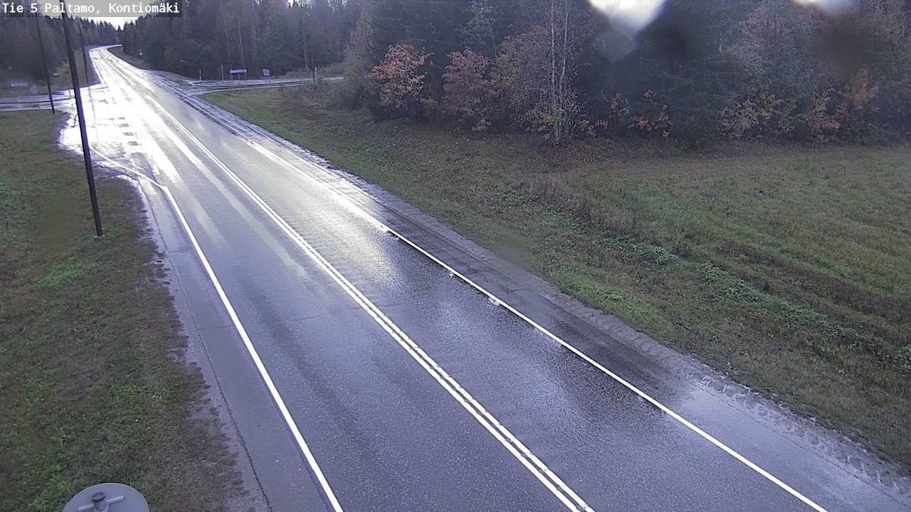 Weather Camera Image Road 5 Paltamo, Kontiomäki, Paltamo, Kainuu