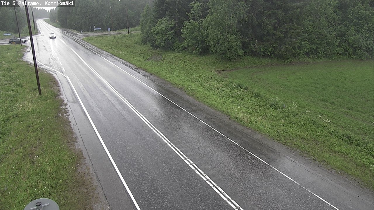 Kelikamerat Kuva Tie 5 Paltamo, Kontiomäki, Paltamo, Kainuu