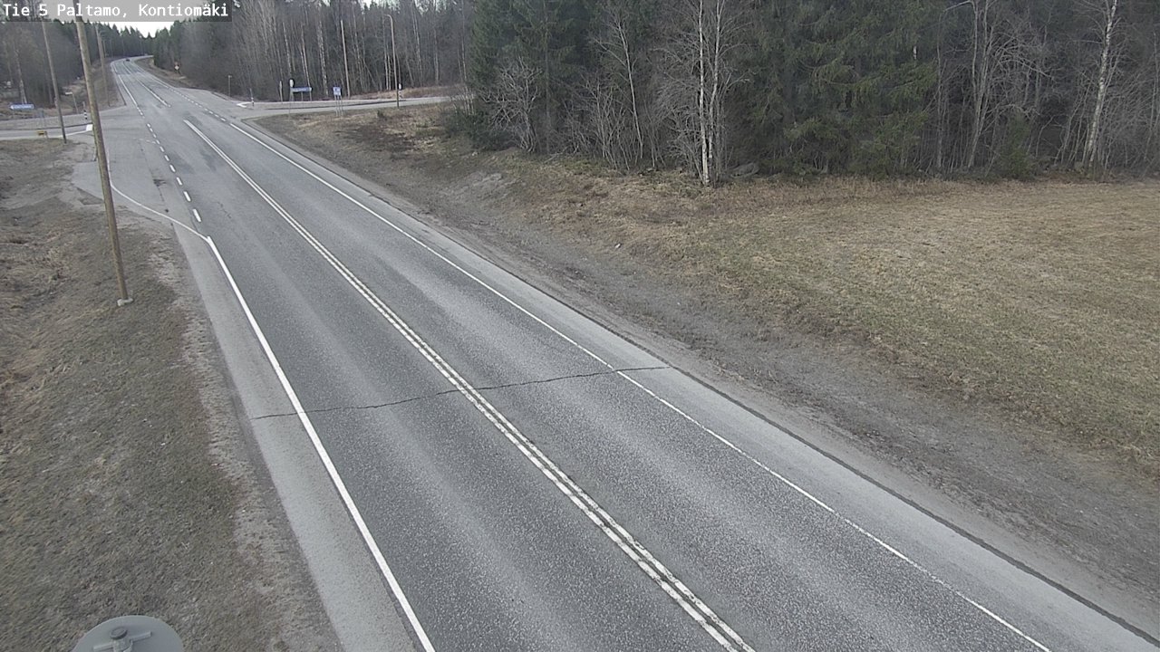 Kelikamerat Kuva Tie 5 Paltamo, Kontiomäki, Paltamo, Kainuu