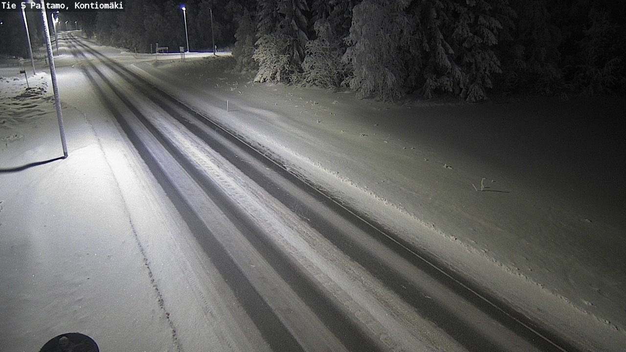 Kelikamerat Kuva Tie 5 Paltamo, Kontiomäki, Paltamo, Kainuu