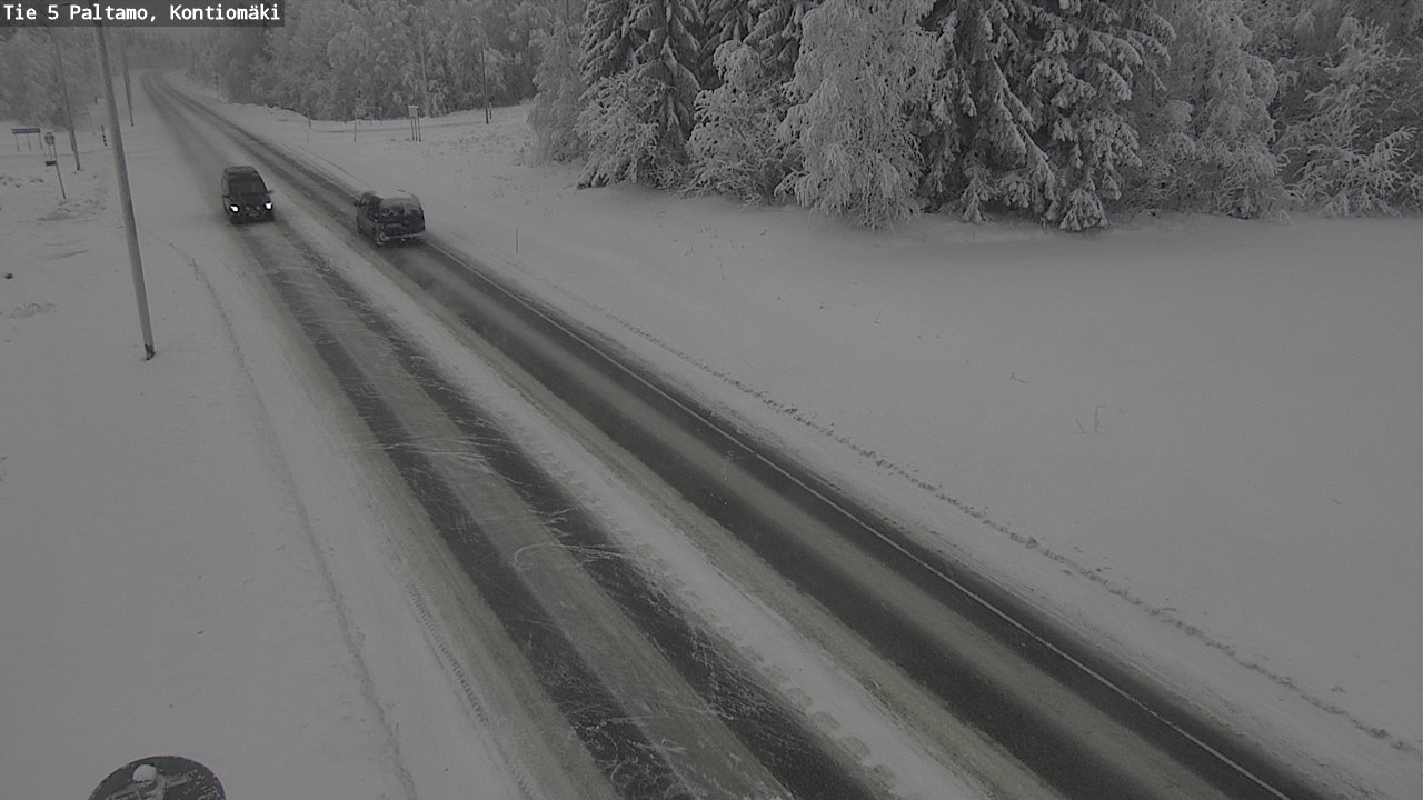 Kelikamerat Kuva Tie 5 Paltamo, Kontiomäki, Paltamo, Kainuu