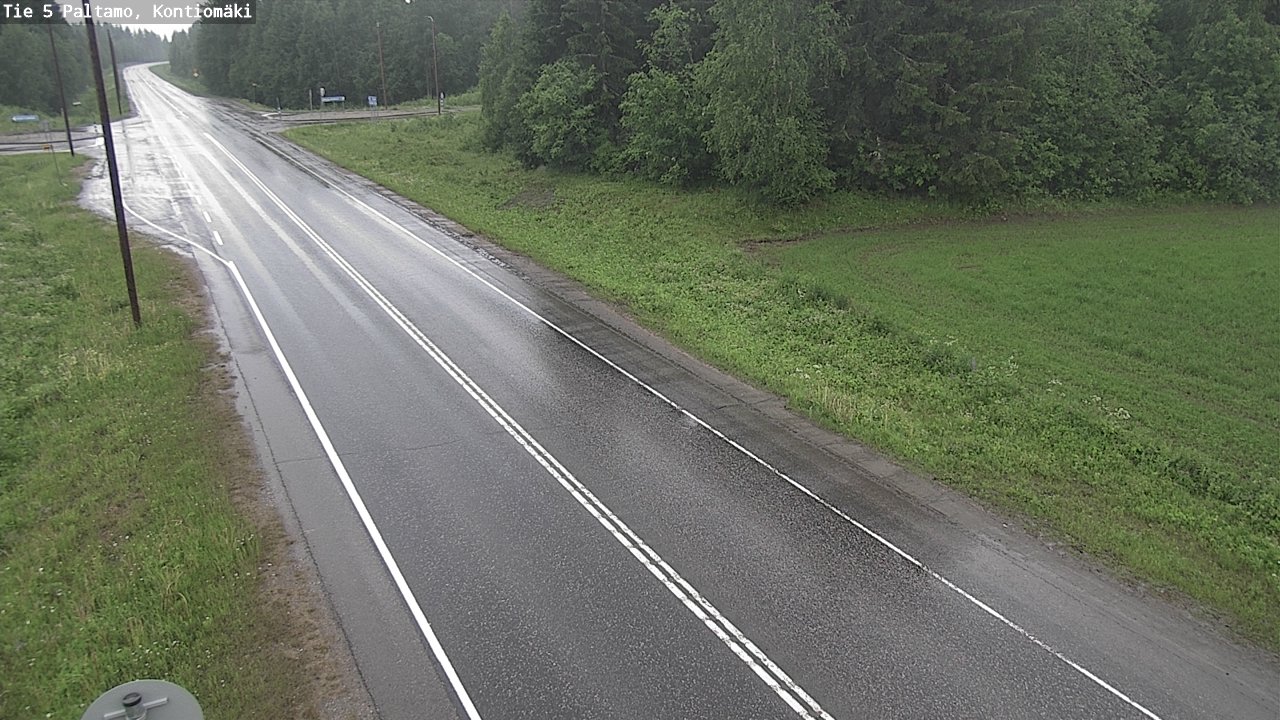 Kelikamerat Kuva Tie 5 Paltamo, Kontiomäki, Paltamo, Kainuu