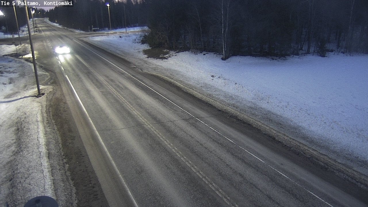 Kelikamerat Kuva Tie 5 Paltamo, Kontiomäki, Paltamo, Kainuu