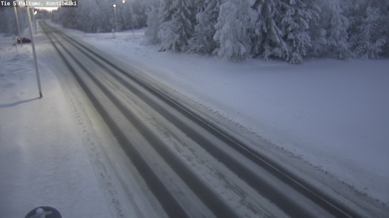 Weather Camera Image Väg 5 Paltamo, Kontiomäki, Paltamo, Kainuu