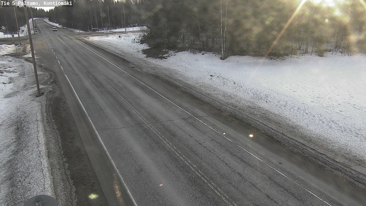 Kelikamerat Kuva Tie 5 Paltamo, Kontiomäki, Paltamo, Kainuu