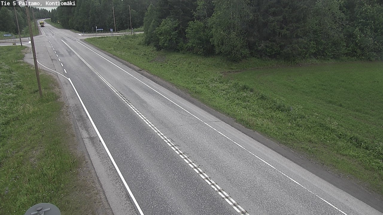 Weather Camera Image Road 5 Paltamo, Kontiomäki, Paltamo, Kainuu