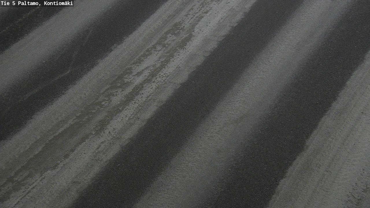 Weather Camera Image Väg 5 Paltamo, Kontiomäki, Paltamo, Kainuu