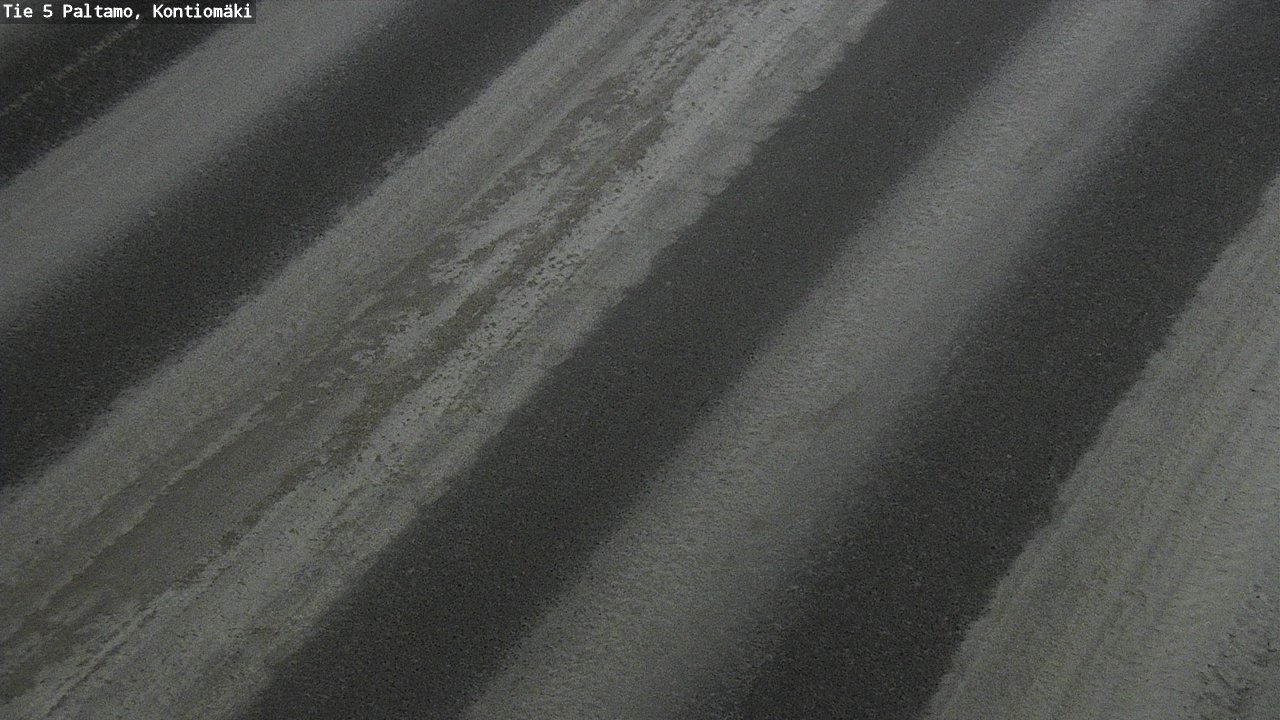 Weather Camera Image Väg 5 Paltamo, Kontiomäki, Paltamo, Kainuu