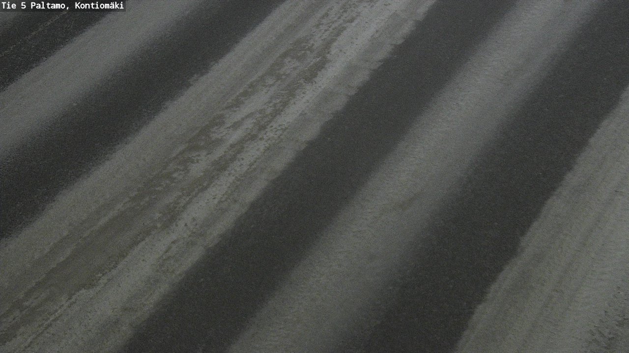 Weather Camera Image Road 5 Paltamo, Kontiomäki, Paltamo, Kainuu