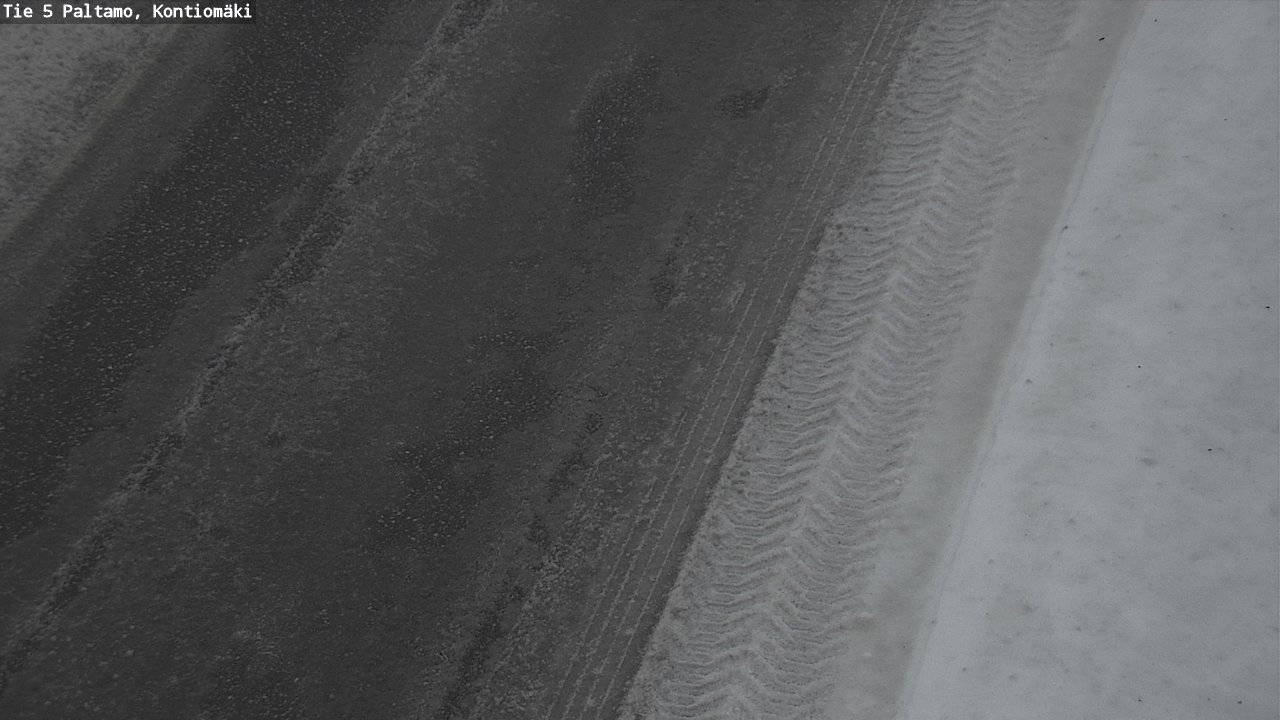 Weather Camera Image Road 5 Paltamo, Kontiomäki, Paltamo, Kainuu
