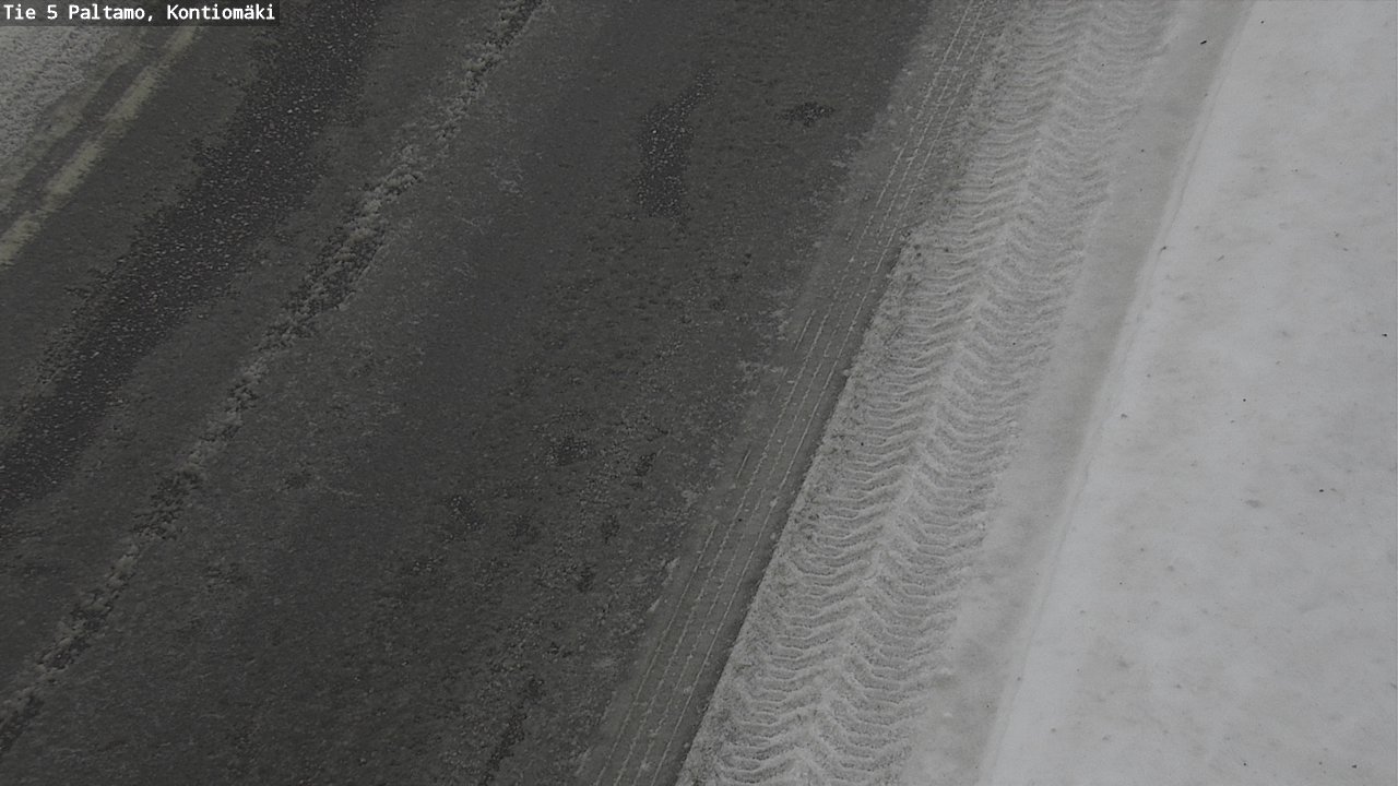 Weather Camera Image Road 5 Paltamo, Kontiomäki, Paltamo, Kainuu