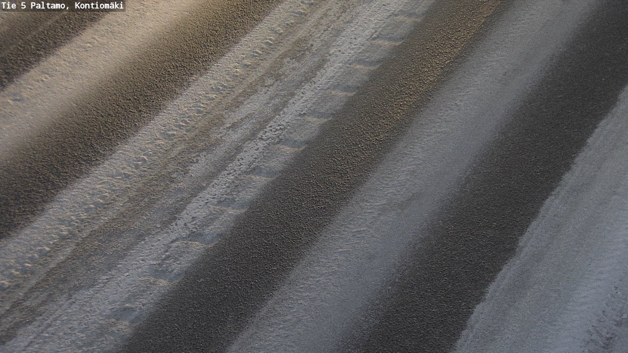 Weather Camera Image Väg 5 Paltamo, Kontiomäki, Paltamo, Kainuu