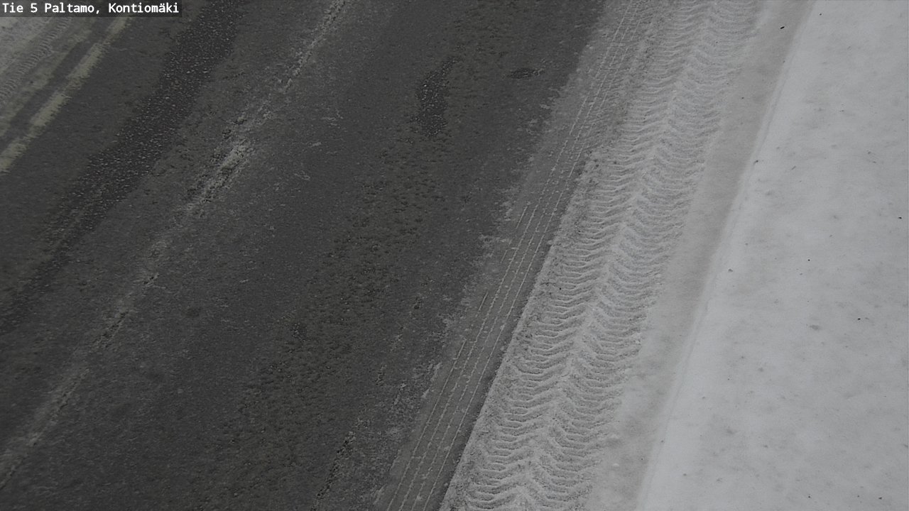 Weather Camera Image Road 5 Paltamo, Kontiomäki, Paltamo, Kainuu