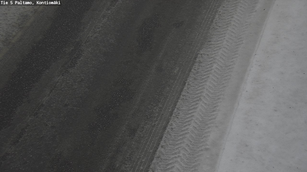 Weather Camera Image Road 5 Paltamo, Kontiomäki, Paltamo, Kainuu