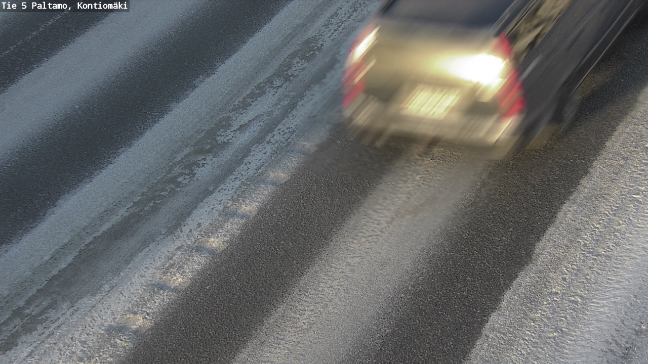 Weather Camera Image Väg 5 Paltamo, Kontiomäki, Paltamo, Kainuu