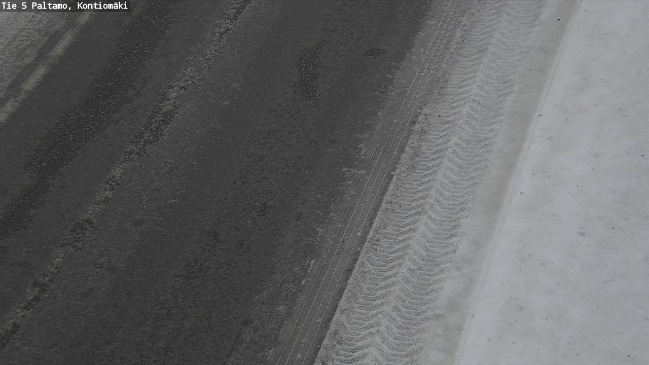 Weather Camera Image Road 5 Paltamo, Kontiomäki, Paltamo, Kainuu