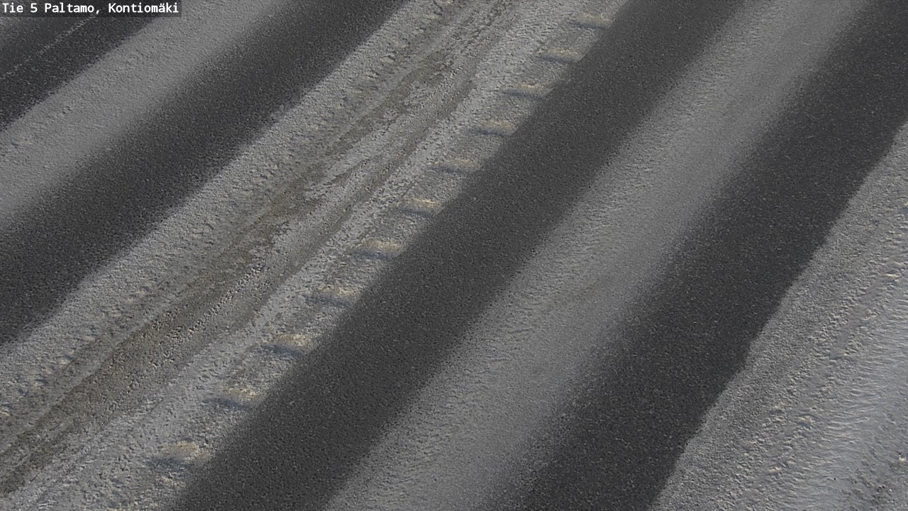 Weather Camera Image Väg 5 Paltamo, Kontiomäki, Paltamo, Kainuu