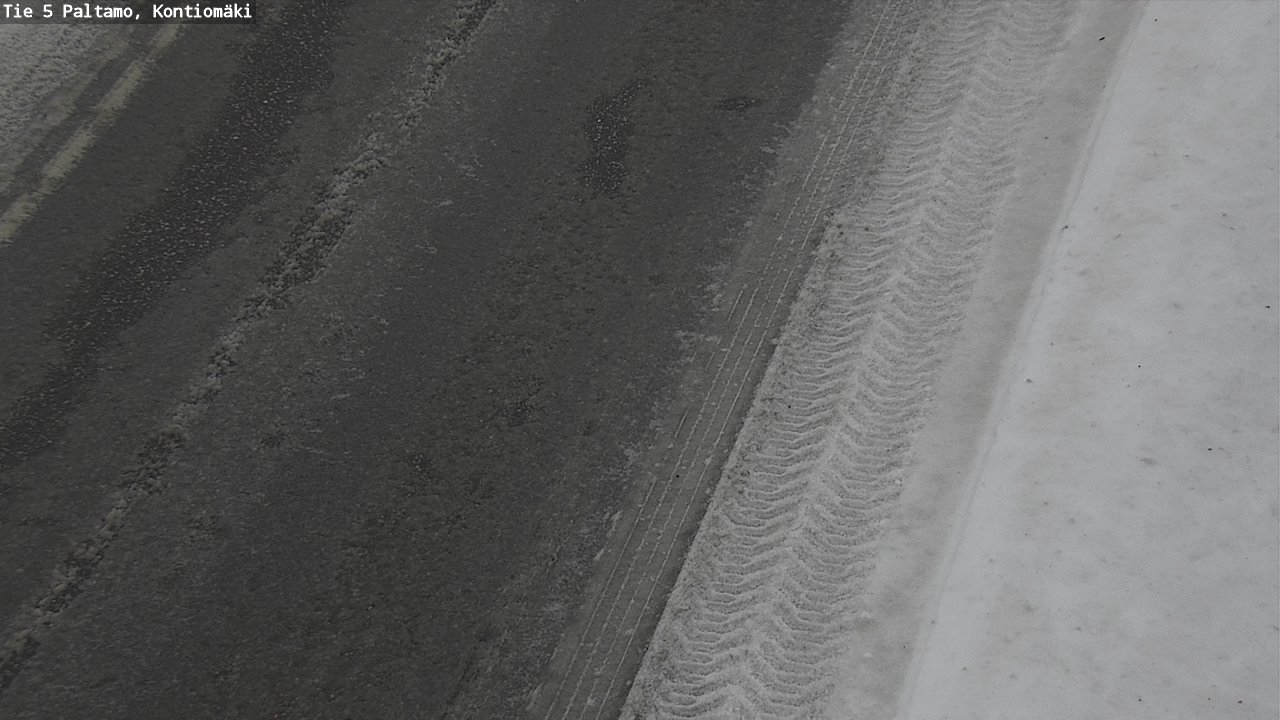 Weather Camera Image Road 5 Paltamo, Kontiomäki, Paltamo, Kainuu